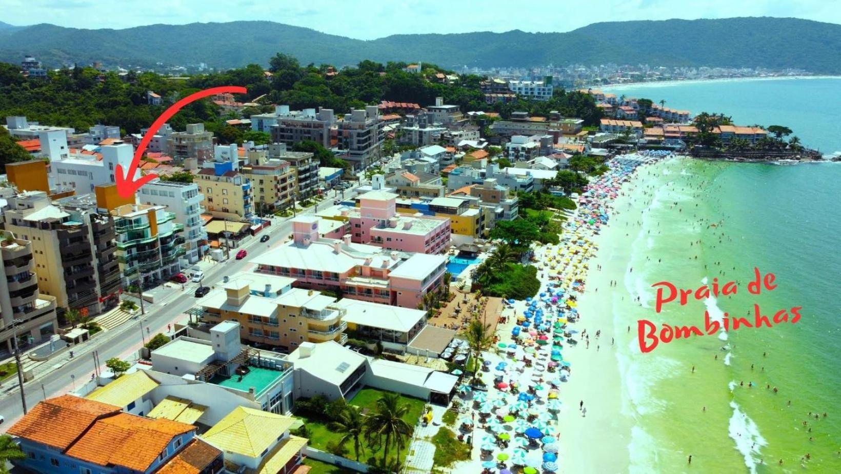 1053 - Praia De Bombinhas Locacao De Temporada - Residencial Egidio Pinheiro Apto 302 B Esterno foto